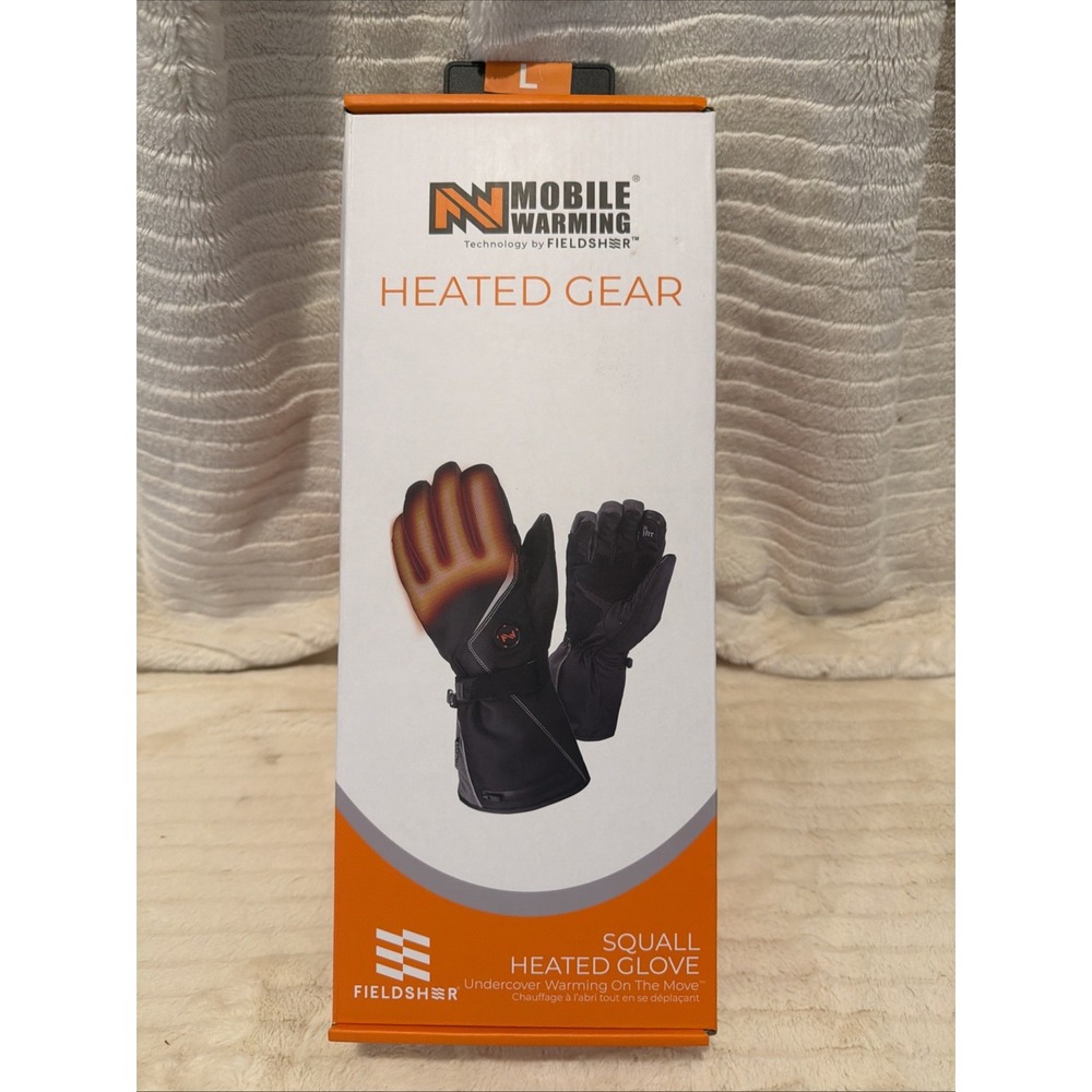 Mobile Warming Rechargeable Heated Gloves Size L